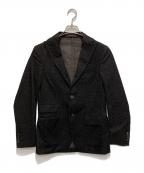 THE GIGIザ・ジジ）の古着「ピークドラペルヘリンボーンジャケット」｜ブラック