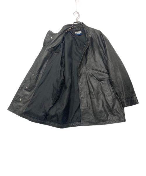 MAISON SPECIAL（メゾンスペシャル）MAISON SPECIAL (メゾンスペシャル) Buffalo Crack Leather Dress-Over Short Mods Coat/バッファローレザードレスオーバーショートモッズコート ブラック サイズ:2の古着・服飾アイテム