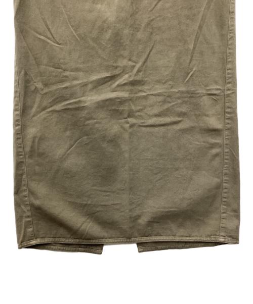 DEUXIEME CLASSE（ドゥーズィエム クラス）Deuxieme Classe (ドゥーズィエム クラス) badass スカート カーキ サイズ:SIZE 38 未使用品の古着・服飾アイテム