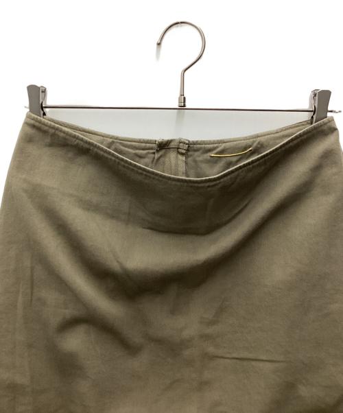 DEUXIEME CLASSE（ドゥーズィエム クラス）Deuxieme Classe (ドゥーズィエム クラス) badass スカート カーキ サイズ:SIZE 38 未使用品の古着・服飾アイテム