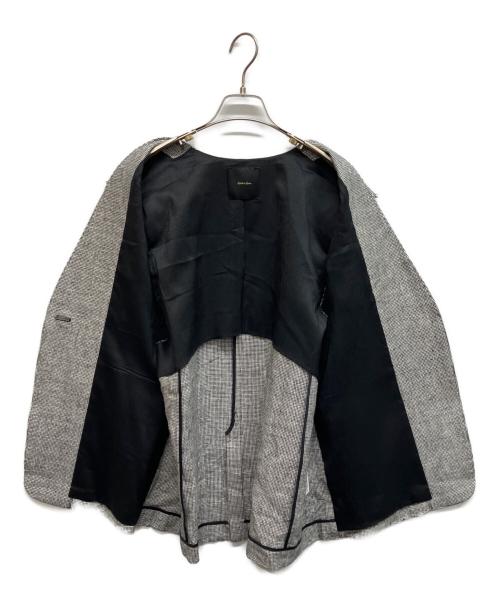 Spick and Span（スピック＆スパン）Spick and Span (スピック＆スパン) リネンスリーブレスオーバージャケット ブラック サイズ:Freeの古着・服飾アイテム