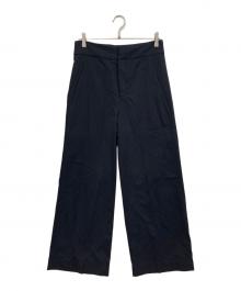 AP STUDIO（エーピーストゥディオ）の古着「T/R wide slacks」｜ネイビー