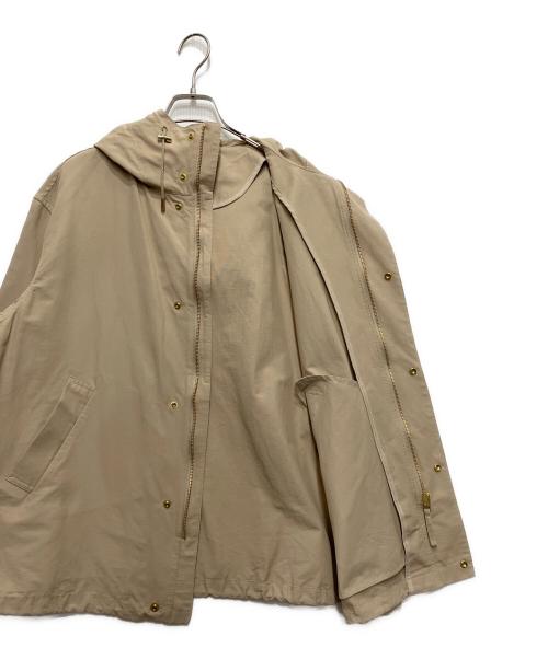 SLOBE IENA（スローブ イエナ）SLOBE IENA (スローブ イエナ) NCウェザーフーディブルゾン ベージュ サイズ:Freeの古着・服飾アイテム