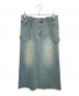 MONN（モン）の古着「LOOSE DENIM SKIRT/デニムスカート」｜ブルー