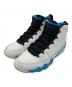 NIKE（ナイキ）の古着「Air Jordan 9 Retro(エアジョーダン9 レトロ)」｜ホワイト×ブルー