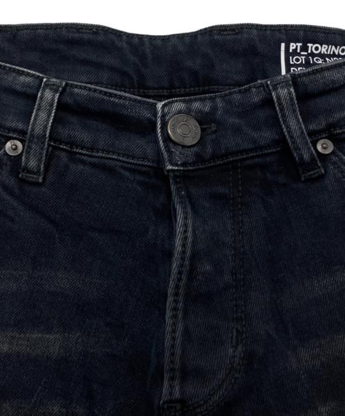 PT TORINO（ピーティートリノ）PT TORINO (ピーティートリノ) REGGAEストレッチデニムパンツ ブラック サイズ:30の古着・服飾アイテム