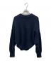 HYKE (ハイク) C/N GANSEY SWEATER BOLERO HYKE ネイビー サイズ:1：9000円