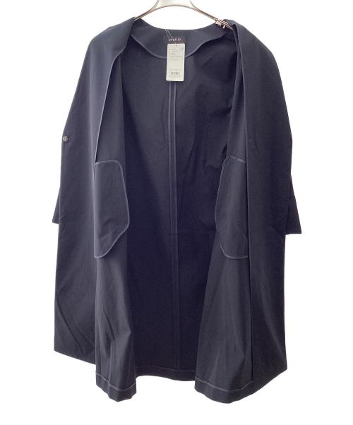 UNTITLED（アンタイトル）UNTITLED (アンタイトル) タスランストレッチコート ネイビーの古着・服飾アイテム