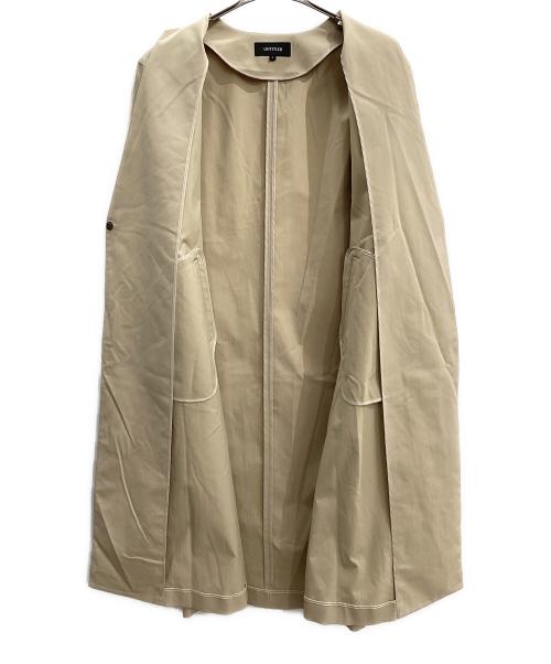 UNTITLED（アンタイトル）UNTITLED (アンタイトル) タスランストレッチコート ベージュ サイズ:1の古着・服飾アイテム