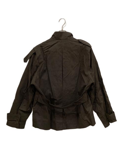 WOO YOUNG MI（ウーヨンミ）WOO YOUNG MI (ウーヨンミ) ジャケット ブラウン サイズ:46の古着・服飾アイテム