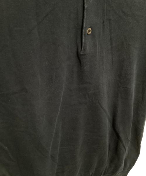 PRADA（プラダ）PRADA (プラダ) ニットポロシャツ ネイビー サイズ:48の古着・服飾アイテム