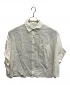 Gready Brilliantグレディ ブリリアン）の古着「リネンドルマンシャツ」｜ホワイト