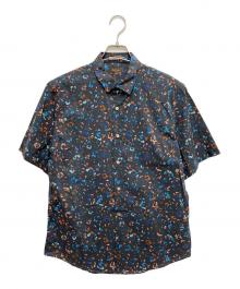 Paul Smith COLLECTION（ポールスミス コレクション）の古着「ディッツィーフローラルプリント シャツ」｜ブラック