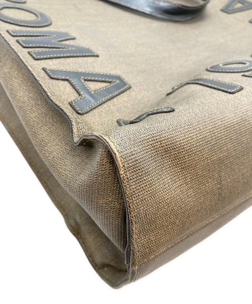 FENDI（フェンディ）FENDI (フェンディ) 1925 ROMA ITALY PVC TOTE ブラウンの古着・服飾アイテム