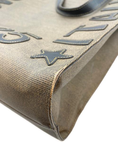 FENDI（フェンディ）FENDI (フェンディ) 1925 ROMA ITALY PVC TOTE ブラウンの古着・服飾アイテム