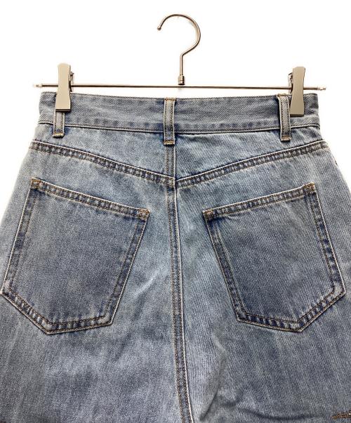 CADUNE（カデュネ）CADUNE (カデュネ) サイドスリットデニム ブルー サイズ:SIZE 36の古着・服飾アイテム