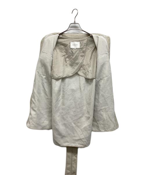 CADUNE（カデュネ）CADUNE (カデュネ) CPOジャケット ベージュ サイズ:38の古着・服飾アイテム