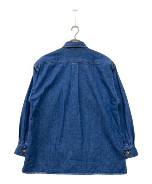 AURALEE（オーラリー）AURALEE (オーラリー) 25SS SELVEDGE LIGHT OZ DENIM SHIRT インディゴ サイズ:3の古着・服飾アイテム
