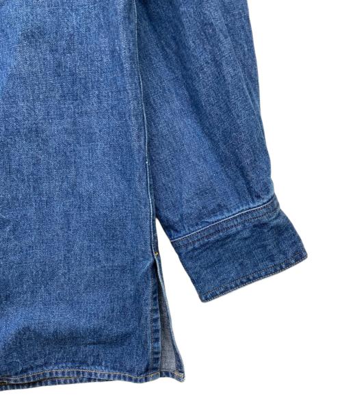 AURALEE（オーラリー）AURALEE (オーラリー) 25SS SELVEDGE LIGHT OZ DENIM SHIRT インディゴ サイズ:3の古着・服飾アイテム