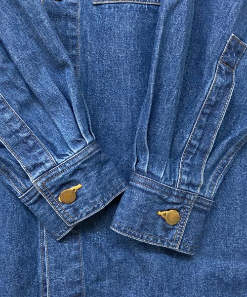 AURALEE（オーラリー）AURALEE (オーラリー) 25SS SELVEDGE LIGHT OZ DENIM SHIRT インディゴ サイズ:3の古着・服飾アイテム