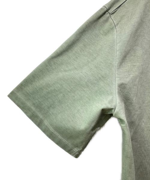 Maison Margiela（メゾンマルジェラ）Maison Margiela (メゾンマルジェラ) OVERSIZE GMT DYE T-SHIRT グリーン サイズ:44の古着・服飾アイテム