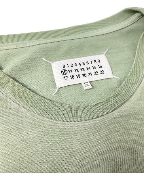 Maison Margiela（メゾンマルジェラ）Maison Margiela (メゾンマルジェラ) OVERSIZE GMT DYE T-SHIRT グリーン サイズ:44の古着・服飾アイテム