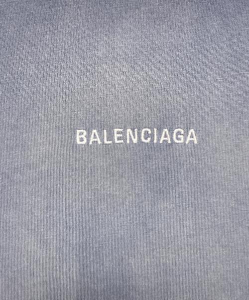 BALENCIAGA（バレンシアガ）BALENCIAGA (バレンシアガ) BACK Tシャツ ブルー サイズ:Mの古着・服飾アイテム