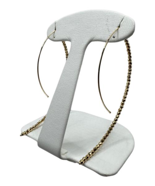 MIZUKI（ミズキ）MIZUKI (ミズキ) 14KYG ラージバナナフープピアス サイズ:ラージの古着・服飾アイテム