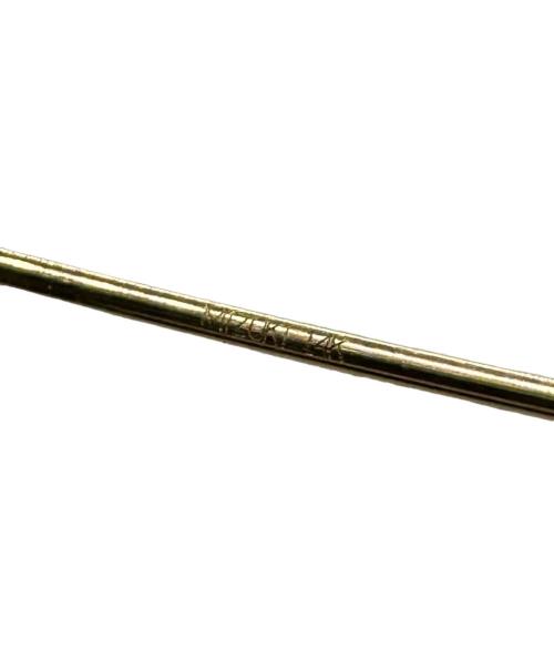 MIZUKI（ミズキ）MIZUKI (ミズキ) 14KYG ラージバナナフープピアス サイズ:ラージの古着・服飾アイテム