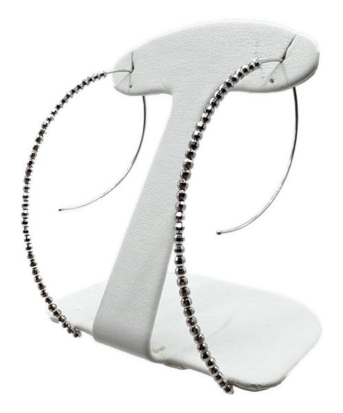 MIZUKI（ミズキ）MIZUKI (ミズキ) 14KWG ラージバナナフープピアス サイズ:ラージの古着・服飾アイテム