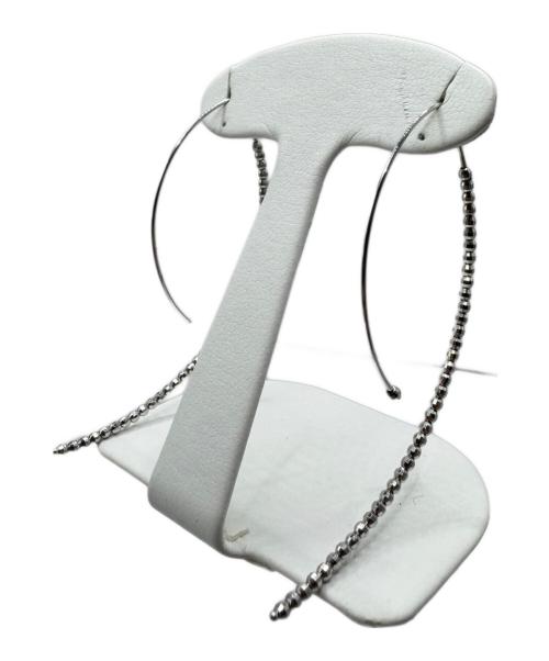 MIZUKI（ミズキ）MIZUKI (ミズキ) 14KWG ラージバナナフープピアス サイズ:ラージの古着・服飾アイテム