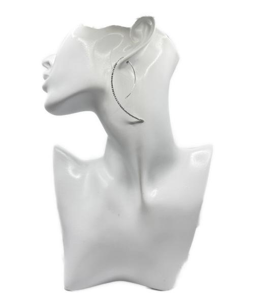 MIZUKI（ミズキ）MIZUKI (ミズキ) 14KWG ラージバナナフープピアス サイズ:ラージの古着・服飾アイテム