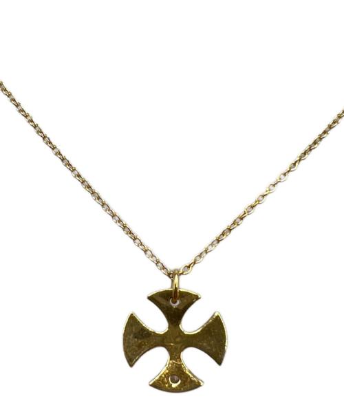 MIZUKI（ミズキ）MIZUKI (ミズキ) 1Pダイヤクロスネックレスの古着・服飾アイテム