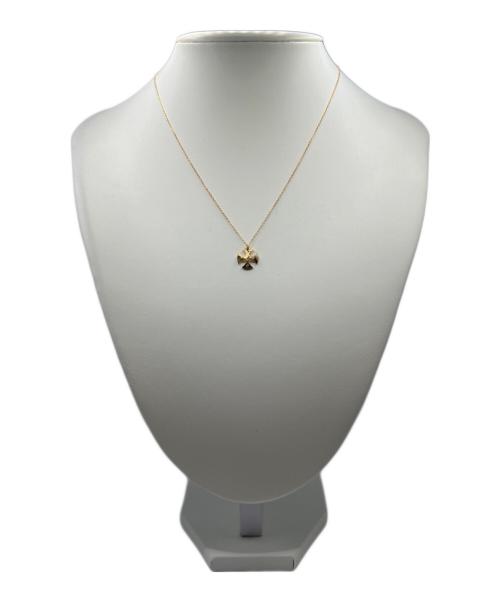 MIZUKI（ミズキ）MIZUKI (ミズキ) 1Pダイヤクロスネックレスの古着・服飾アイテム