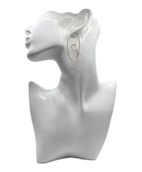 hirotaka（ヒロタカ）hirotaka (ヒロタカ) GOSSAMER ダイヤモンド フローティングピアス サイズ:Lの古着・服飾アイテム