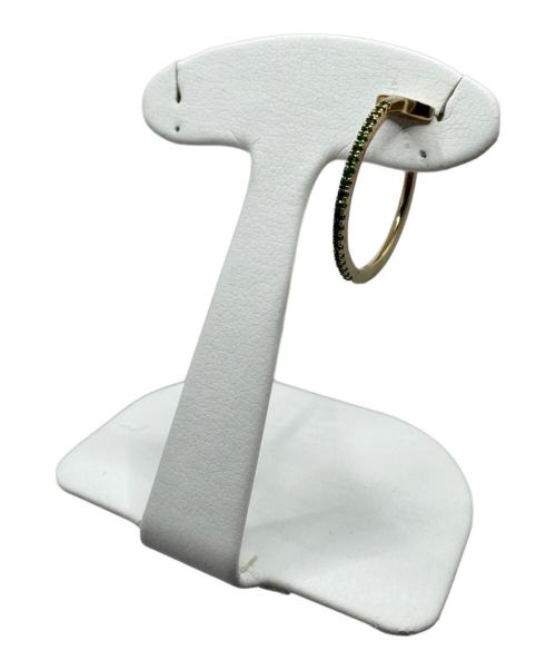 hirotaka（ヒロタカ）hirotaka (ヒロタカ) GOSSAMER グリーンガーネット イヤーカフの古着・服飾アイテム