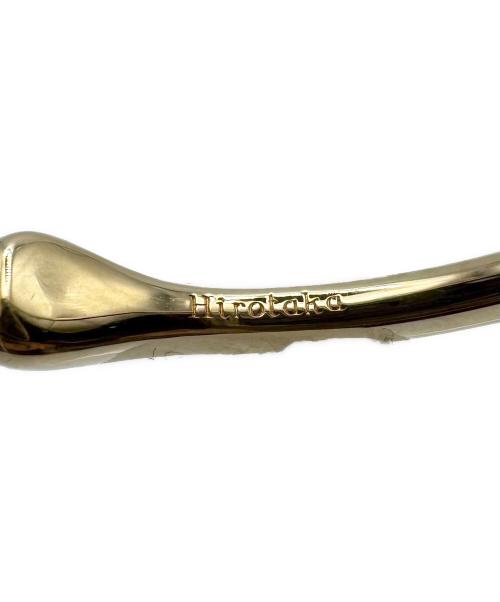 hirotaka（ヒロタカ）hirotaka (ヒロタカ) GOSSAMER グリーンガーネット イヤーカフの古着・服飾アイテム