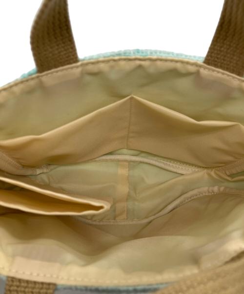 FEILER（フェイラー）FEILER (フェイラー) マイキュートパピー トートトートバッグ ミントグリーンの古着・服飾アイテム