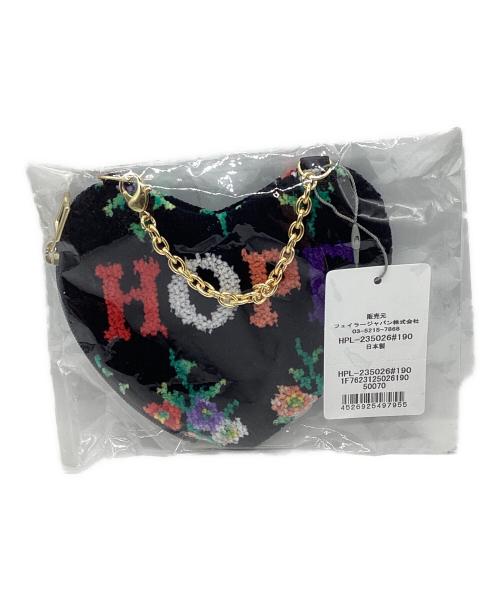 FEILER（フェイラー）FEILER (フェイラー) HOPE LOVEハート型ポーチ SHOGO SEKINE ブラック 未使用品の古着・服飾アイテム