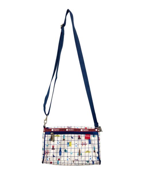 LeSportsac（レスポートサック）LeSportsac (レスポートサック) familiar (ファミリア) ショルダーバッグ アイボリーの古着・服飾アイテム