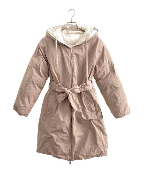 PESERICO（ペゼリコ）PESERICO (ペゼリコ) ダウンコート ベージュ サイズ:40の古着・服飾アイテム