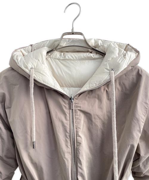 PESERICO（ペゼリコ）PESERICO (ペゼリコ) ダウンコート ベージュ サイズ:40の古着・服飾アイテム