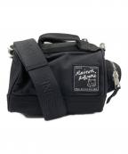 maison kitsuneメゾンキツネ）の古着「ミニダッフルバッグ」｜ブラック