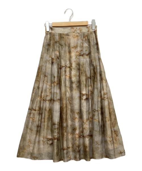 MURRAL（ミューラル）MURRAL (ミューラル) プリーツスカート グレー サイズ:Sの古着・服飾アイテム