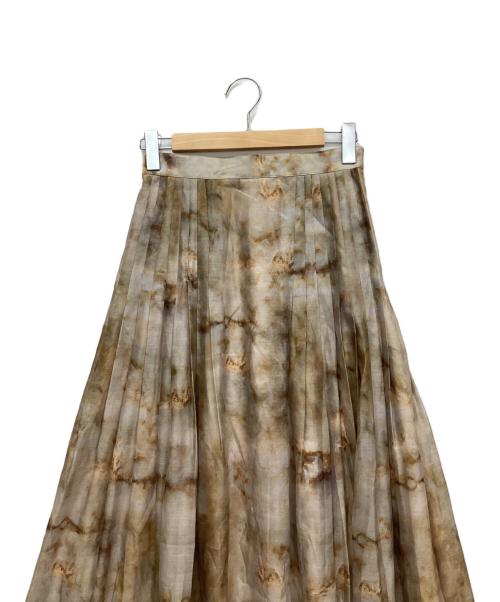 MURRAL（ミューラル）MURRAL (ミューラル) プリーツスカート グレー サイズ:Sの古着・服飾アイテム