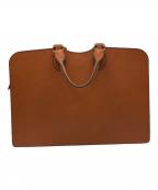 土屋鞄ツチヤカバン）の古着「マグナス ファスナートップブリーフ」｜ブラウン