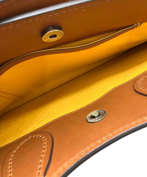 土屋鞄（ツチヤカバン）土屋鞄 (ツチヤカバン) マグナス ファスナートップブリーフ ブラウンの古着・服飾アイテム