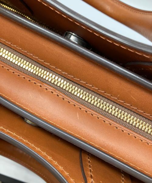 土屋鞄（ツチヤカバン）土屋鞄 (ツチヤカバン) マグナス ファスナートップブリーフ ブラウンの古着・服飾アイテム