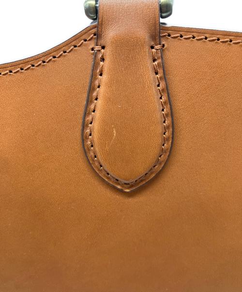 土屋鞄（ツチヤカバン）土屋鞄 (ツチヤカバン) マグナス ファスナートップブリーフ ブラウンの古着・服飾アイテム