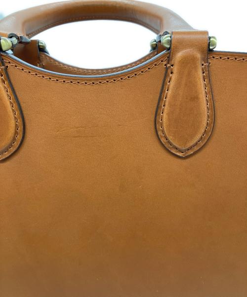 土屋鞄（ツチヤカバン）土屋鞄 (ツチヤカバン) マグナス ファスナートップブリーフ ブラウンの古着・服飾アイテム